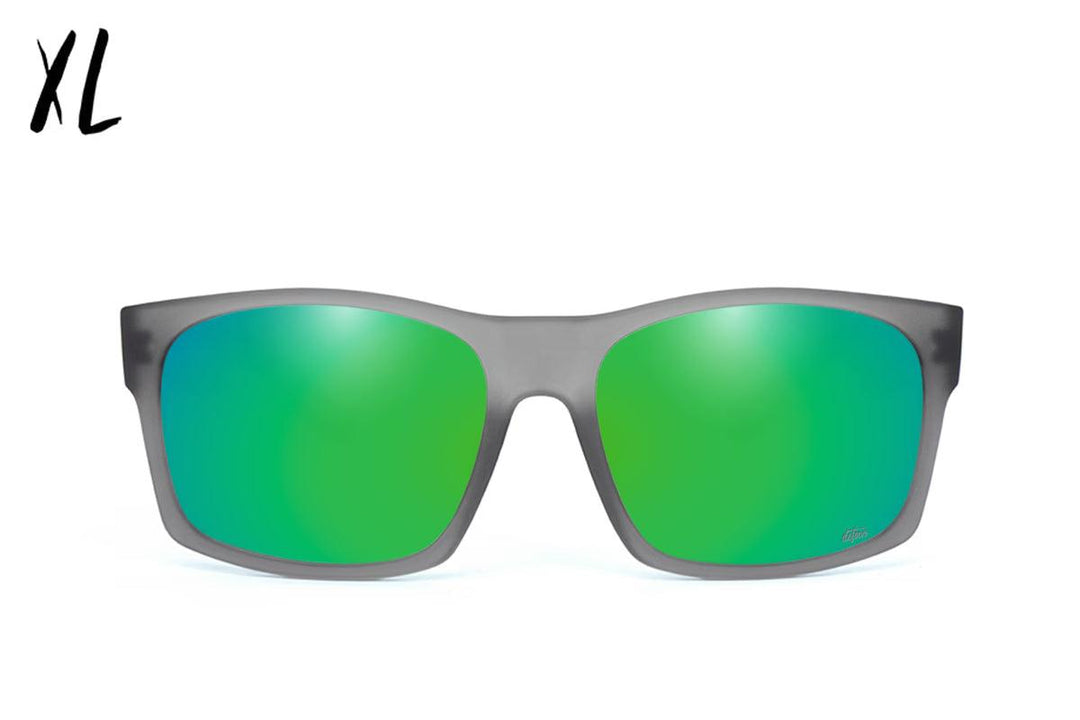 One Revolver Surfboards - Big Kahuna XL - Gray Frost - Green Machine Polarized Big Kahuna