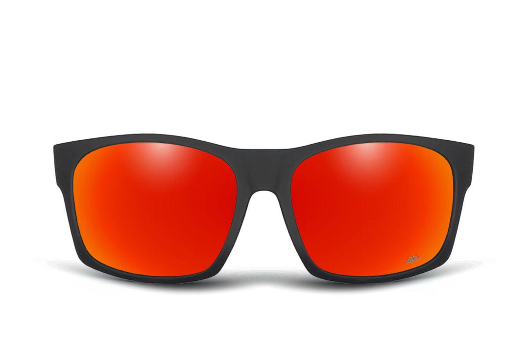 One Revolver Surfboards - Big Kahuna XL - Matte Black - Red Sunset Polarized Big Kahuna