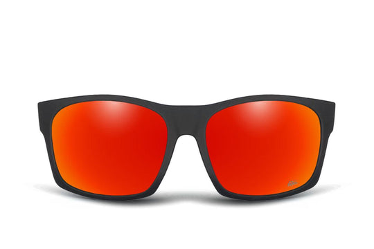 One Revolver Surfboards - Big Kahuna XL - Matte Black - Red Sunset Polarized Big Kahuna