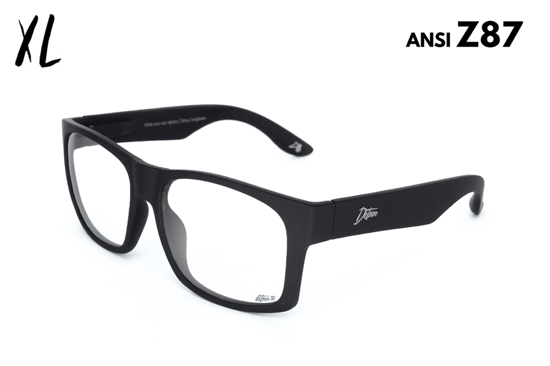 Big Kahuna XL - Matte Black - Clear - ANSI Z87 - One Revolver Surfboards