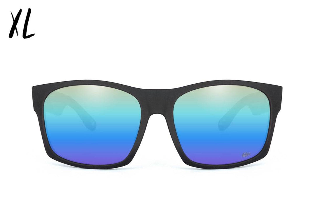Big Kahuna XL - Matte Black - Blue Gold Gradient Polarized - One Revolver Surfboards