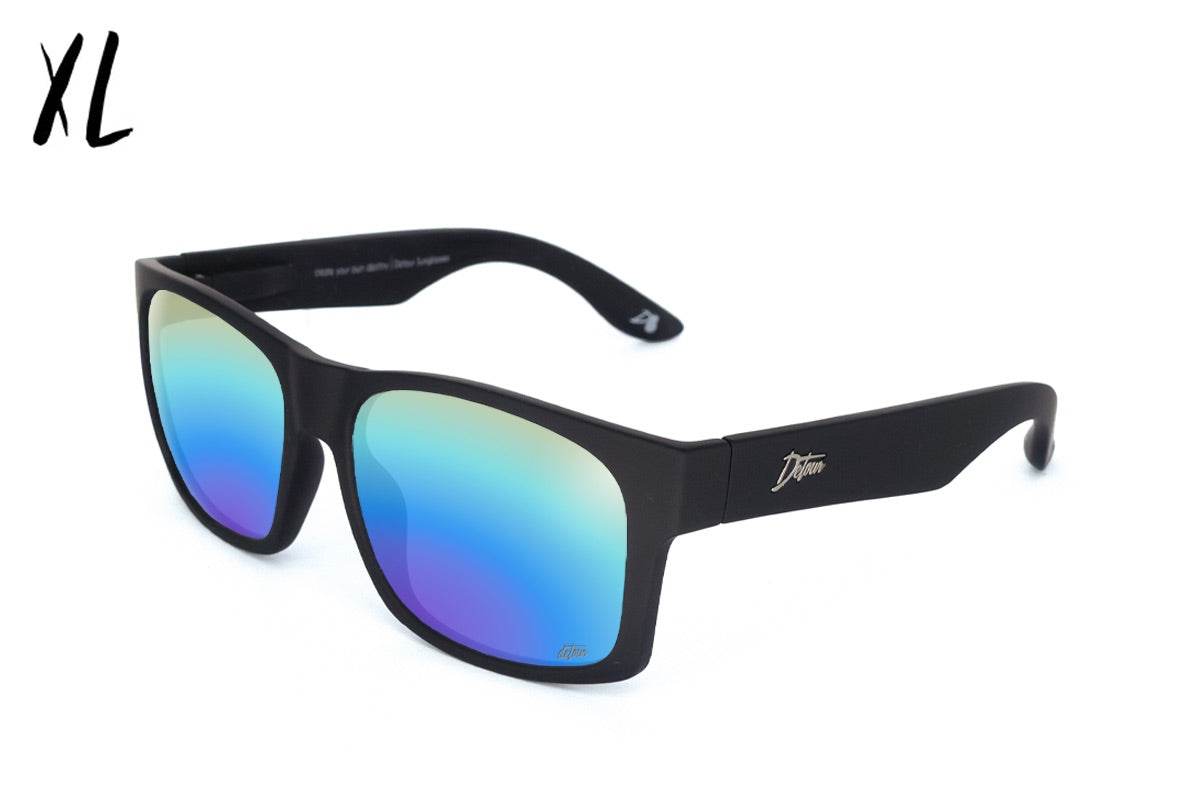 Big Kahuna XL - Matte Black - Blue Gold Gradient Polarized - One Revolver Surfboards