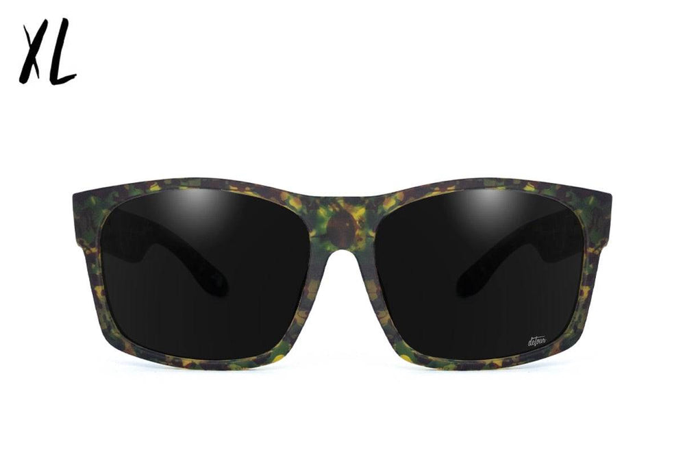 Big Kahuna XL - Green Tortoise - Jet Black Polarized - One Revolver Surfboards