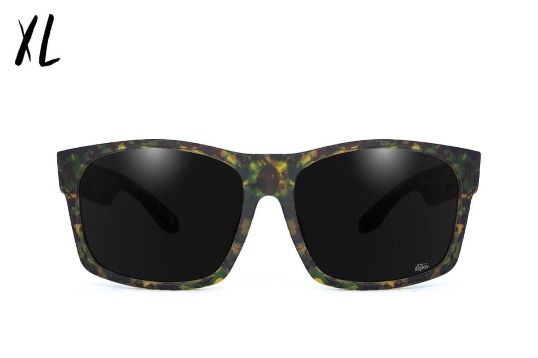 Big Kahuna XL - Green Tortoise - Jet Black Polarized - One Revolver Surfboards