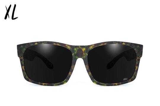 Big Kahuna XL - Green Tortoise - Jet Black Polarized - One Revolver Surfboards