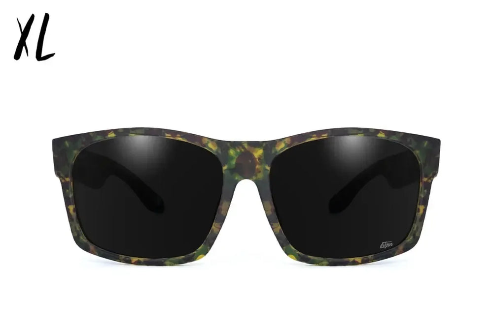 One Revolver Surfboards - Big Kahuna XL - Green Tortoise - Jet Black Polarized Big Kahuna