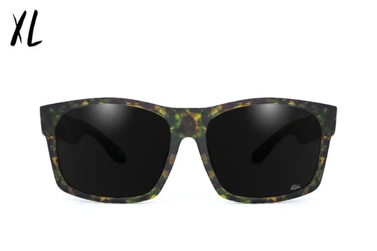 One Revolver Surfboards - Big Kahuna XL - Green Tortoise - Jet Black Polarized Big Kahuna