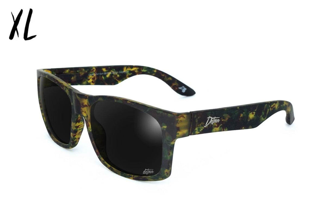 Big Kahuna XL - Green Tortoise - Jet Black Polarized - One Revolver Surfboards