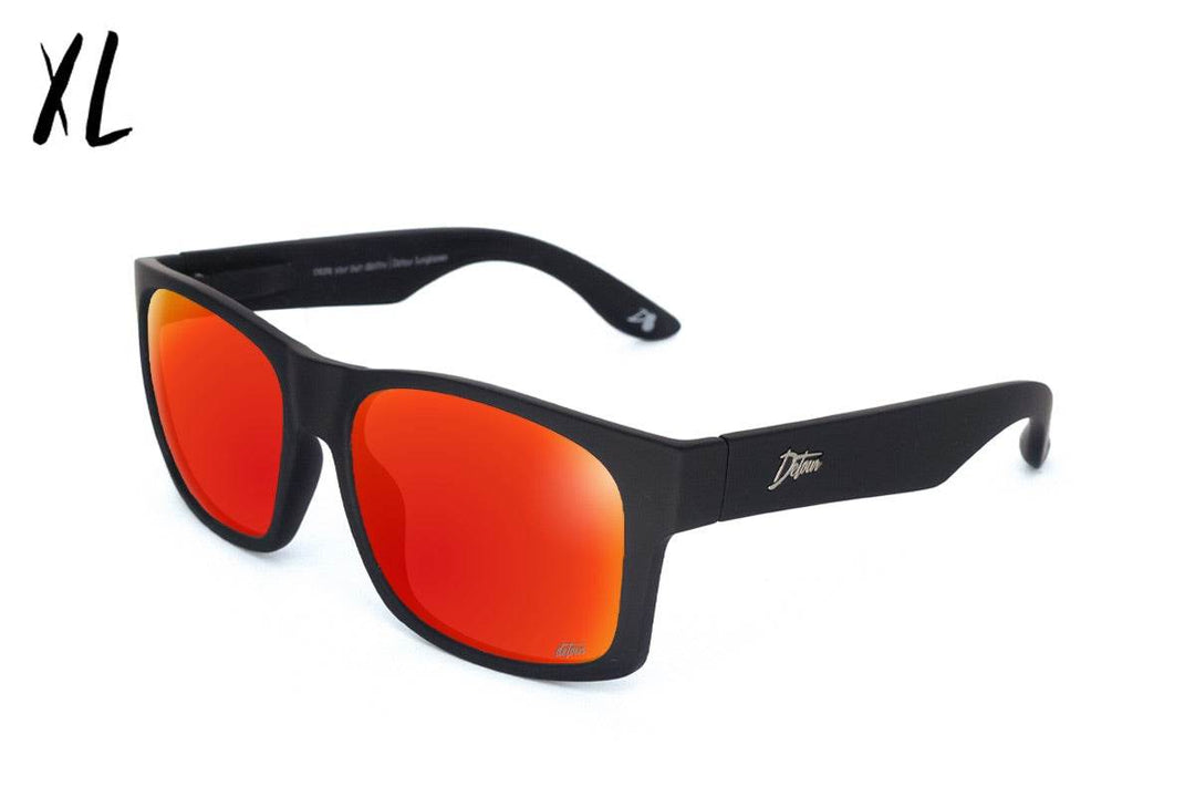 Big Kahuna XL - Matte Black - Red Sunset Polarized - One Revolver Surfboards
