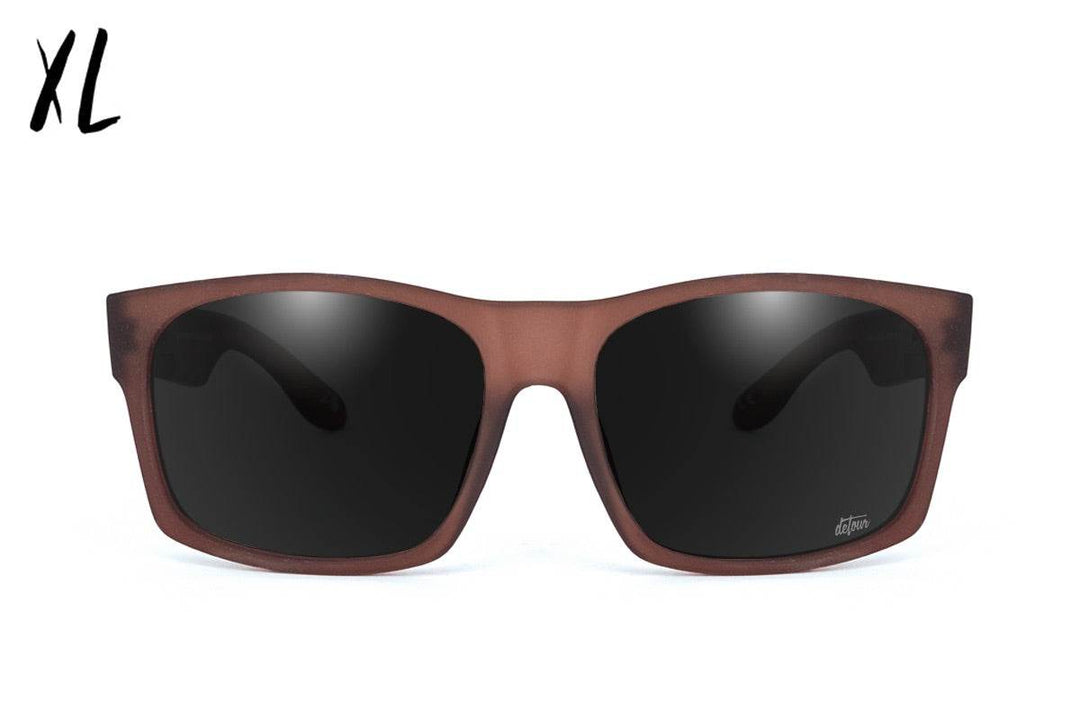 Big Kahuna XL - Frosted Burgundy - Jet Black Polarized - One Revolver Surfboards