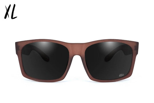 Big Kahuna XL - Frosted Burgundy - Jet Black Polarized - One Revolver Surfboards