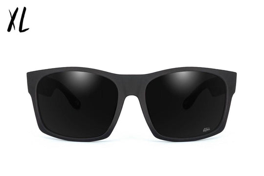 Big Kahuna XL - Sharks & Stripes Blackout - Jet Black Polarized - One Revolver Surfboards