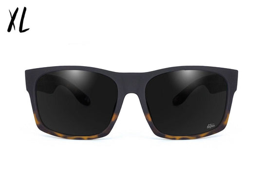 Big Kahuna XL - Tortoise Fade - Jet Black Polarized - One Revolver Surfboards