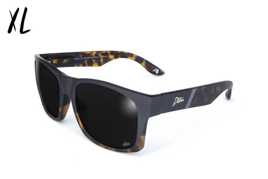 Big Kahuna XL - Tortoise Fade - Jet Black Polarized - One Revolver Surfboards