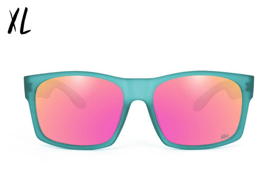 Big Kahuna XL - Frosted Green - Pink Polarized - One Revolver Surfboards