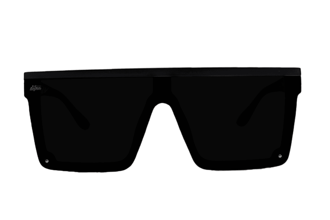 Tidal Wave - Matte Black - Jet Black Lens Polarized - One Revolver Surfboards
