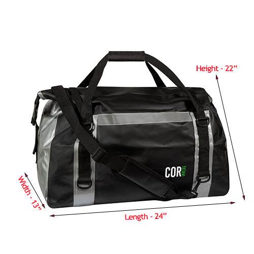 Waterproof Roll-Top Dry Duffel Bag (60L) - One Revolver Surfboards