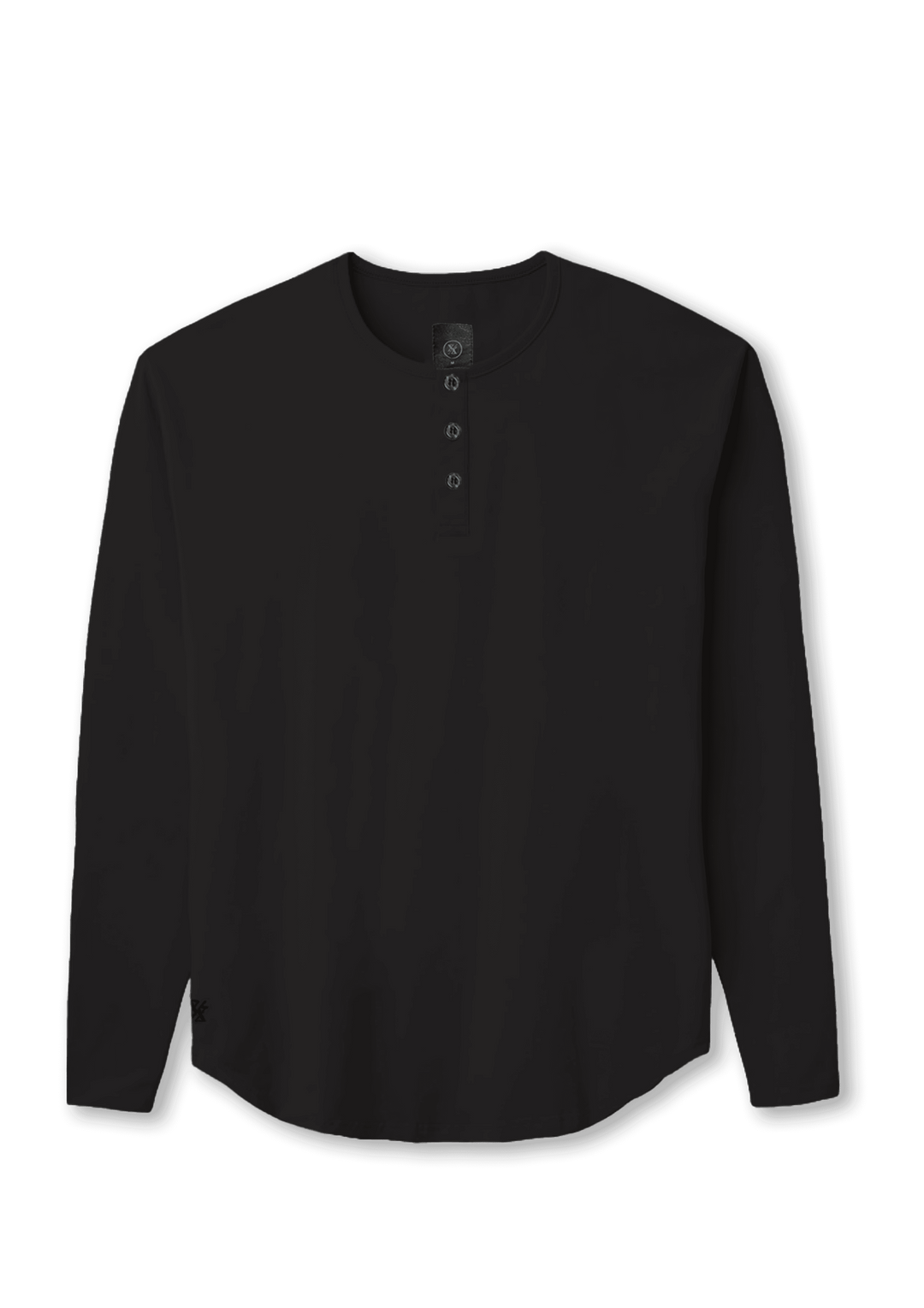 L/S Henley Curved Hem VX - One Revolver Surfboards