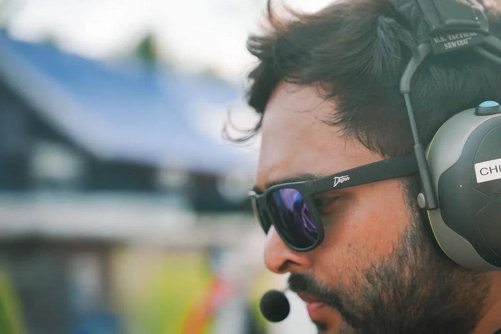 Eminence - Matte Black - Purple Polarized Lens - One Revolver Surfboards