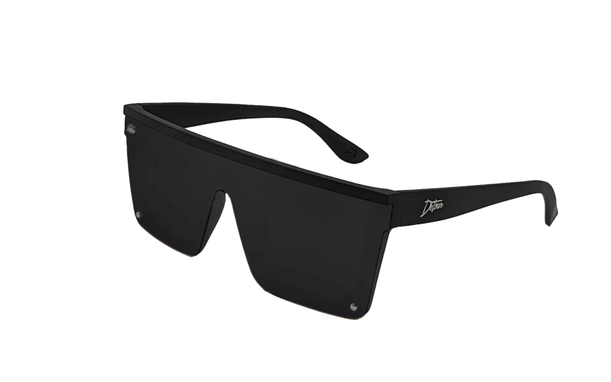 Tidal Wave - Matte Black - Jet Black Lens Polarized - One Revolver Surfboards