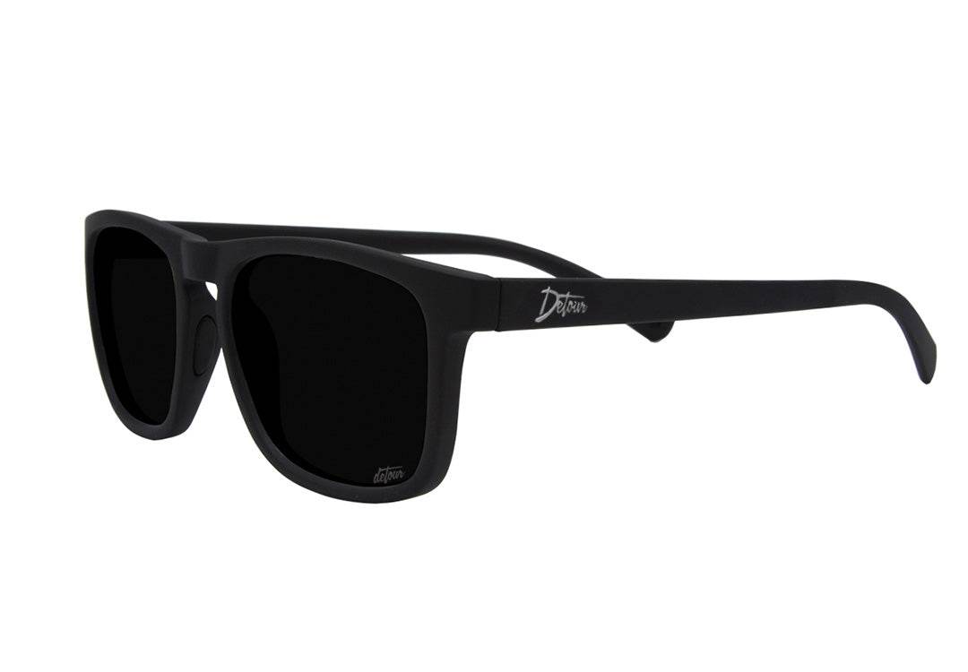 Floaties - Matte Black - Jet Black Polarized - One Revolver Surfboards