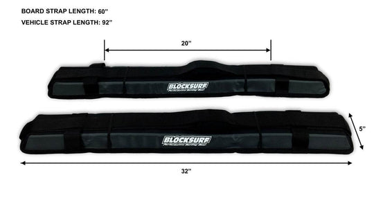 SUP & Surfboard Car Rack | Removable & Universal - One Revolver Surfboards