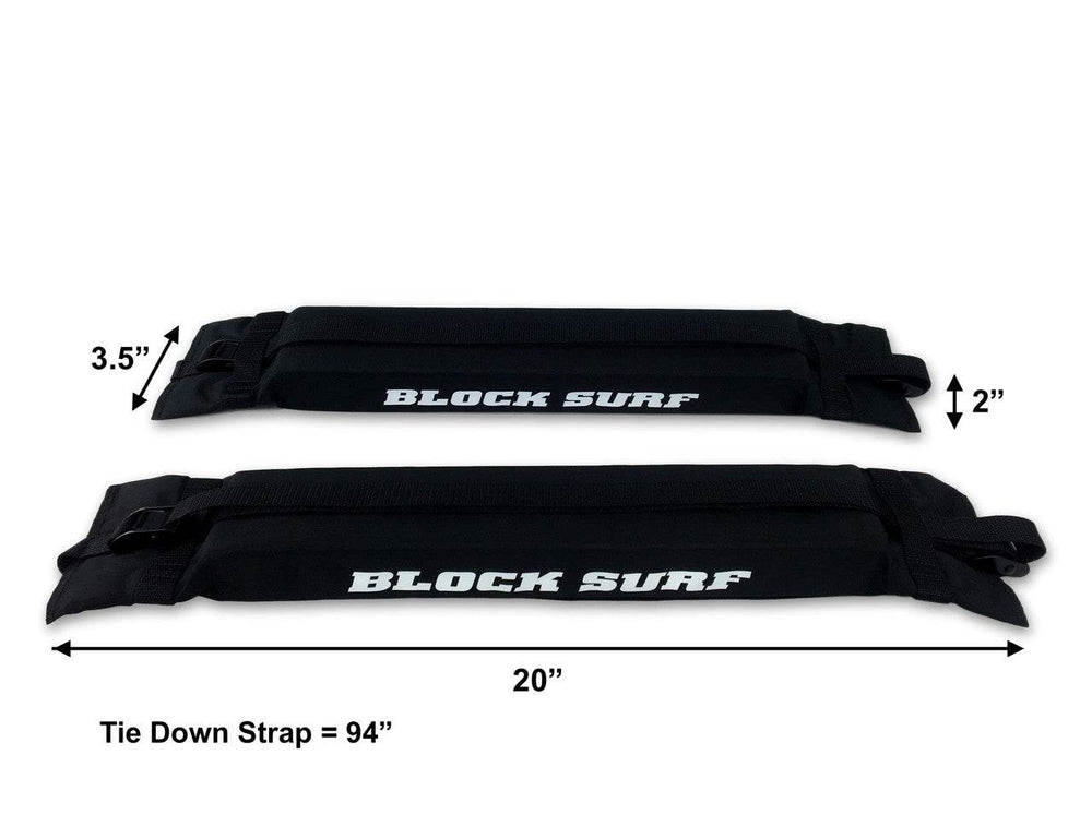 OUTLET | 2 Surfboard Car Top Soft Rack - Vehicle - One Revolver Surfboards