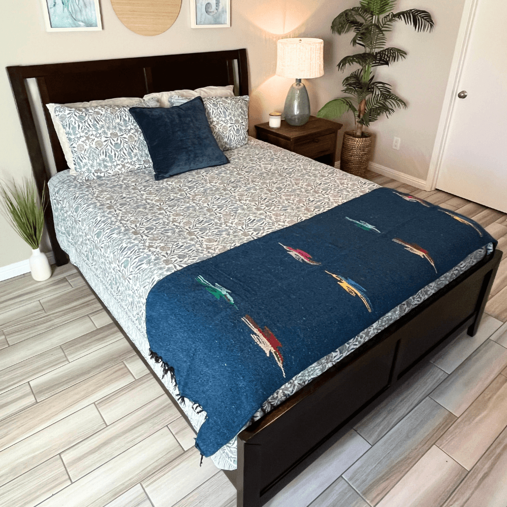 Slate Blue Baja Thunderbird Blanket - One Revolver Surfboards