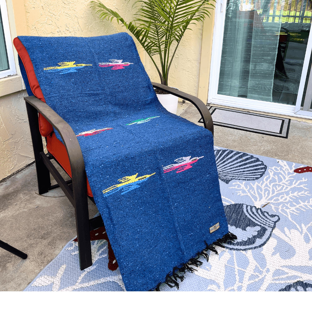 Slate Blue Baja Thunderbird Blanket - One Revolver Surfboards
