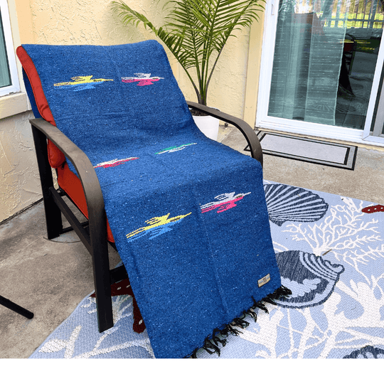 Slate Blue Baja Thunderbird Blanket - One Revolver Surfboards