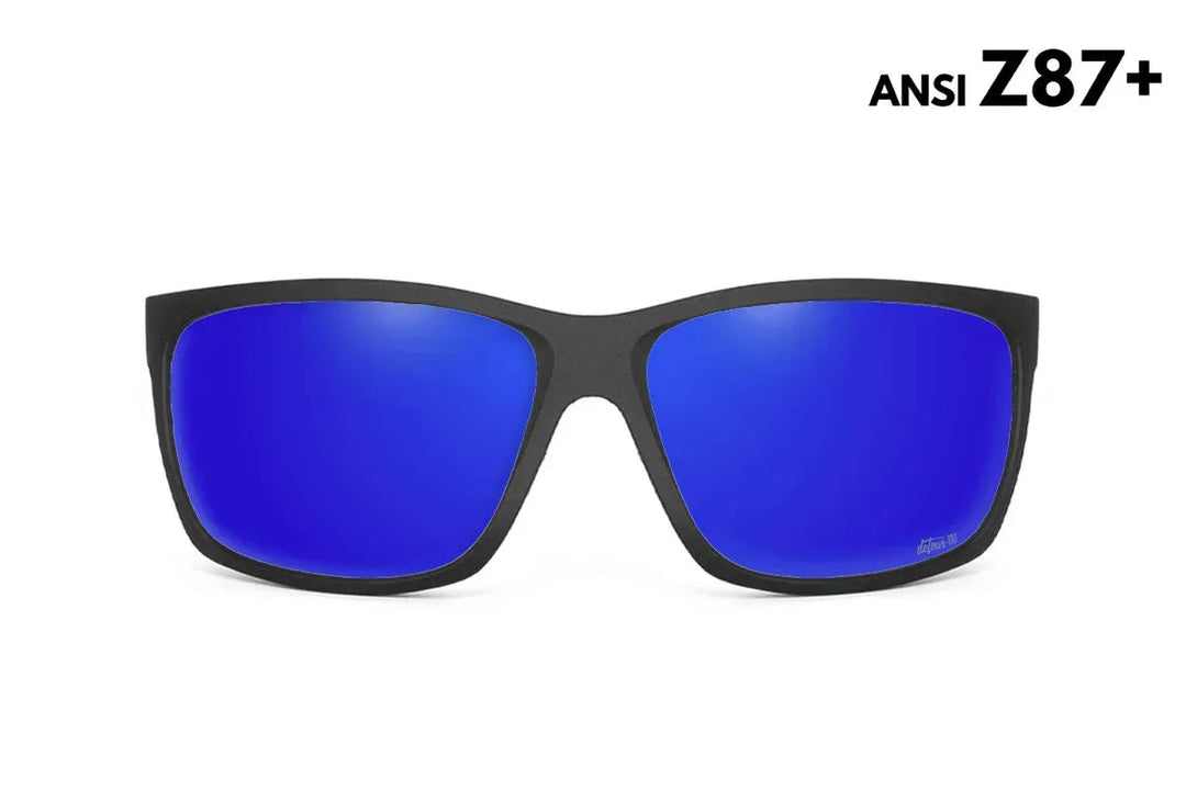 One Revolver Surfboards - Breach - Matte Black - Deep Blue Polarized ANSI Z87+ Breach