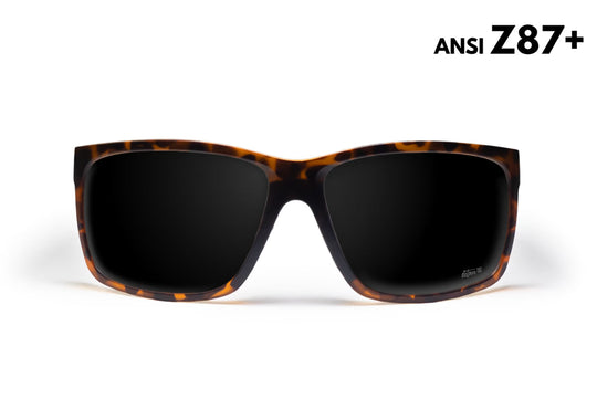 Breach - Tortoise Shell - Jet Black Polarized ANSI Z87+