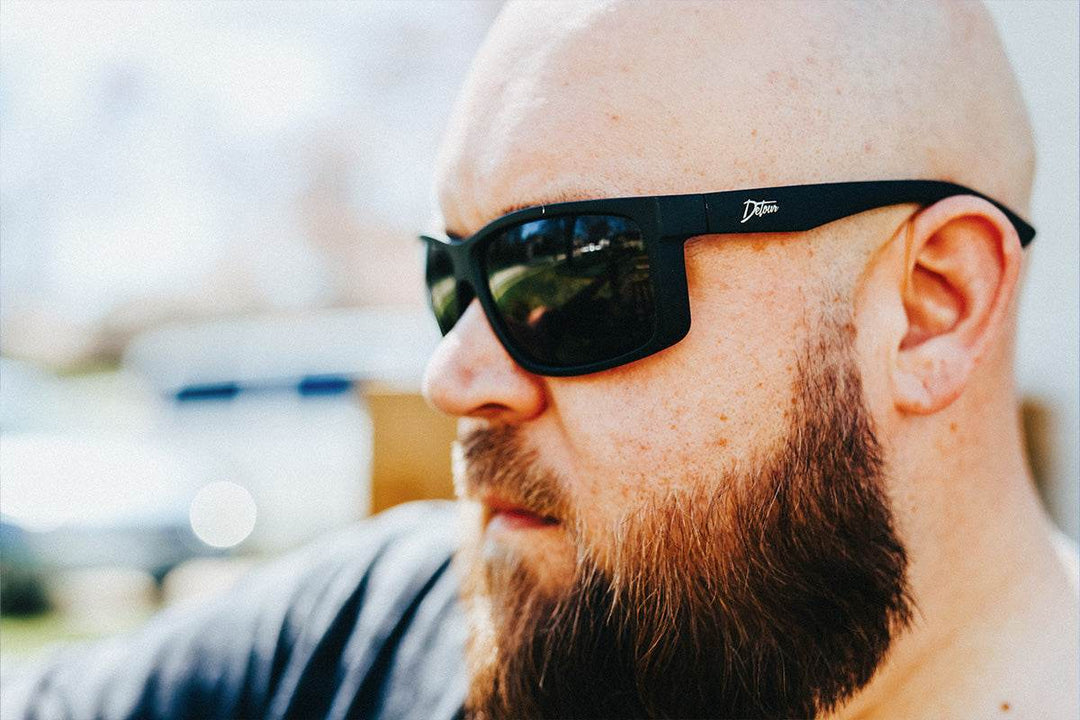 Breach XL - Matte Black - Jet Black Polarized ANSI Z87+ - One Revolver Surfboards