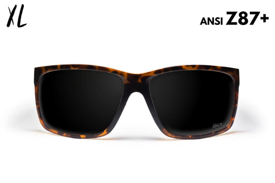 One Revolver Surfboards - Breach XL - Tortoise Shell - Jet Black Polarized ANSI Z87+ Breach XL