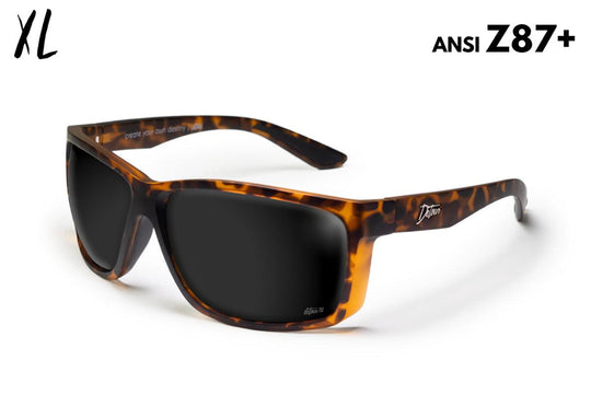 One Revolver Surfboards - Breach XL - Tortoise Shell - Jet Black Polarized ANSI Z87+ Breach XL