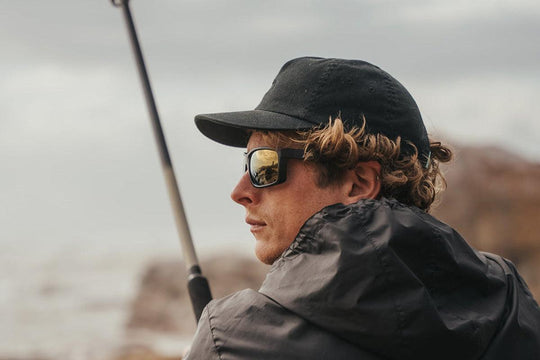 One Revolver Surfboards - Breach - Matte Black - 24K Gold Polarized ANSI Z87+ Breach