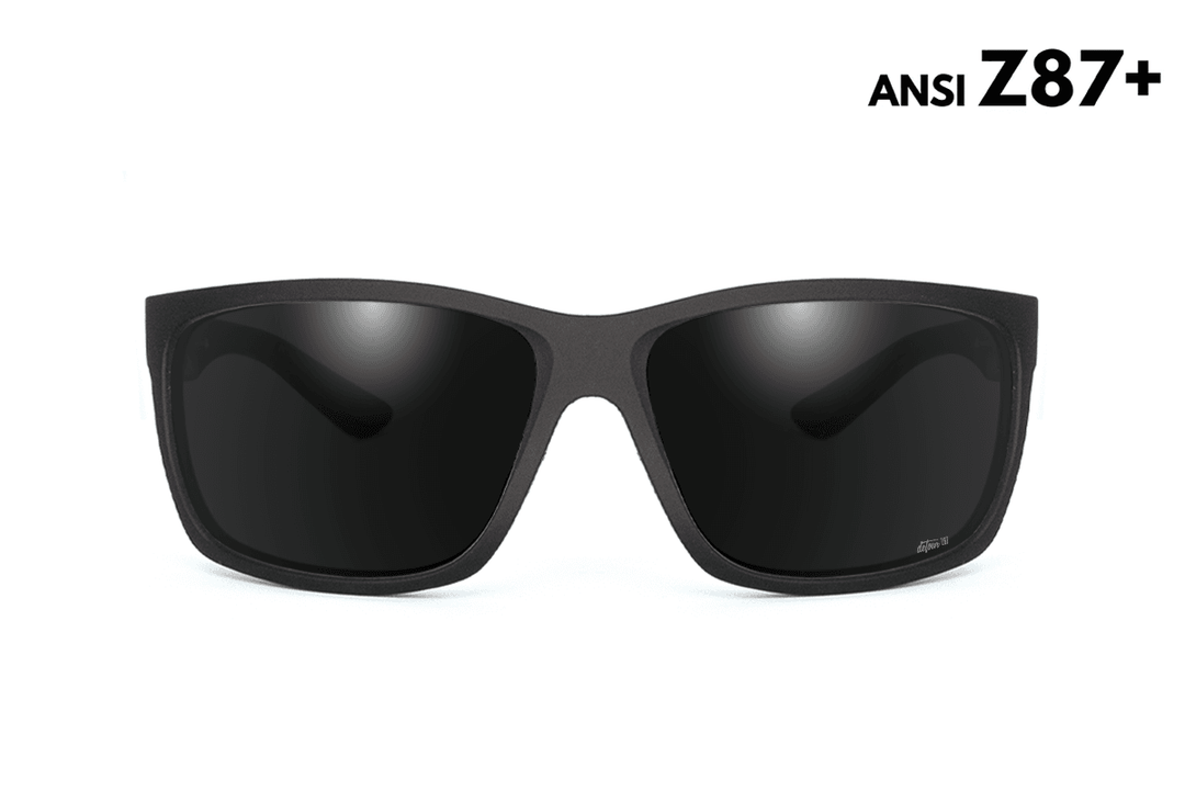 Breach - Matte Black - Jet Black Polarized ANSI Z87+ - One Revolver Surfboards