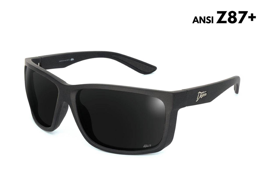 Breach - Matte Black - Jet Black Polarized ANSI Z87+ - One Revolver Surfboards