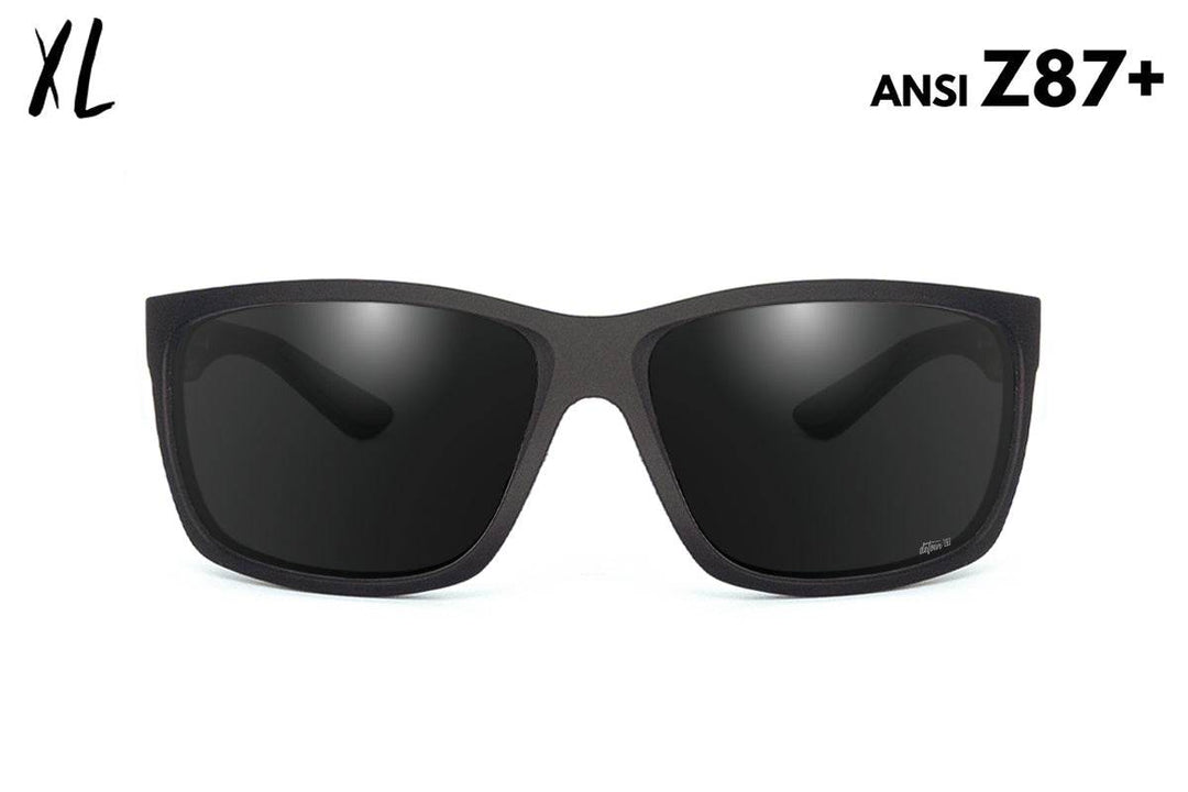 Breach XL - Matte Black - Jet Black Polarized ANSI Z87+ - One Revolver Surfboards