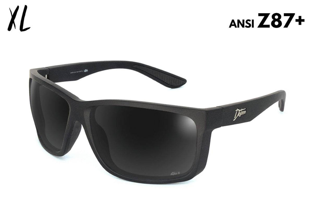 Breach XL - Matte Black - Jet Black Polarized ANSI Z87+ - One Revolver Surfboards