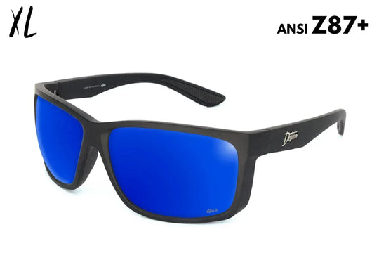 One Revolver Surfboards - Breach XL - Matte Black - Deep Blue Polarized ANSI Z87+ Breach XL