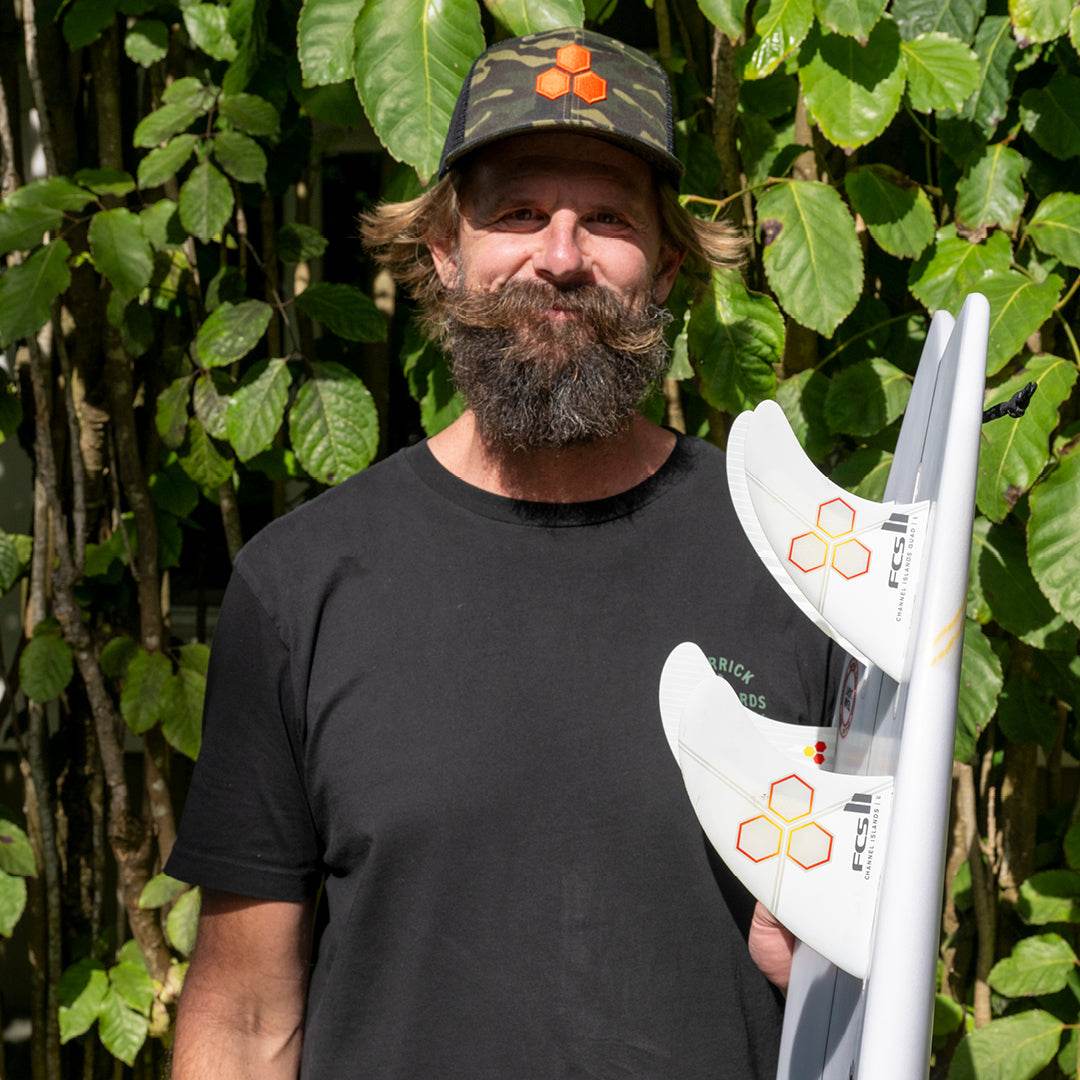 FCS II CI Upright Tri-Quad Fin Set - One Revolver Surfboards