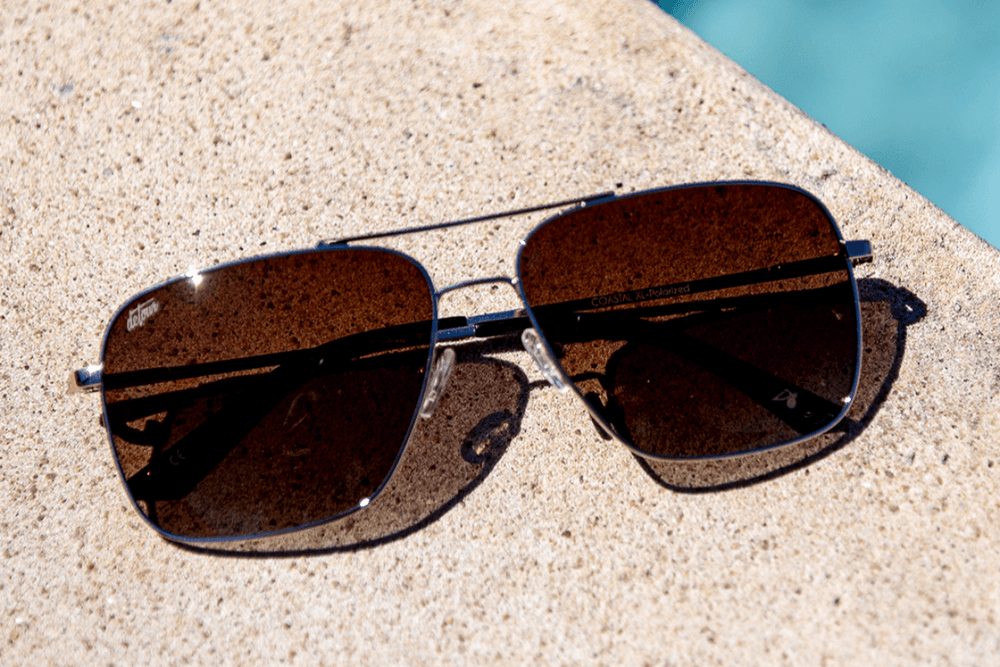 Coastal XL - Gold - Brown Gradient Polarized - One Revolver Surfboards