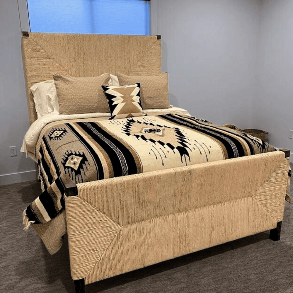 Brown Wool Mexican Blanket - One Revolver Surfboards