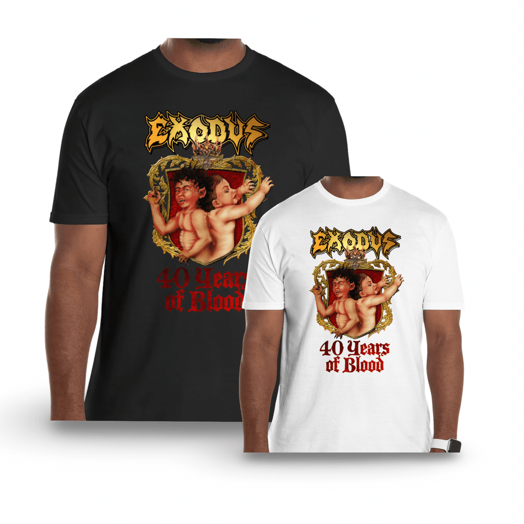 Exodus 40 Years of Blood SHIRT or HOODIE - Shirts & Tops - One Revolver Surfboards
