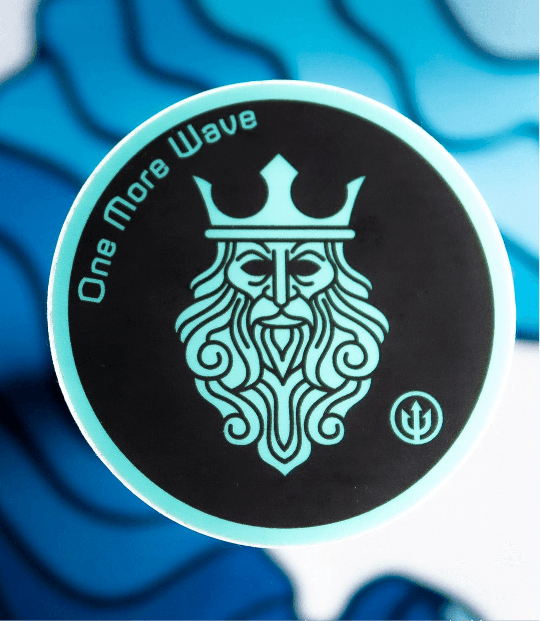 Poseidon Sticker - One Revolver Surfboards