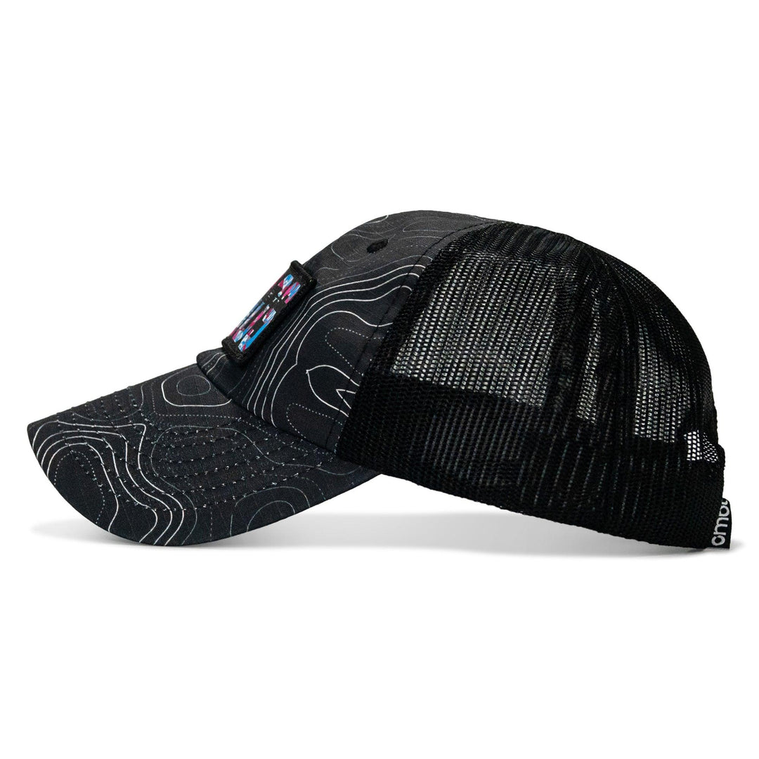 One Revolver Surfboards - Chaos Hawaiian Patch Tactical Ripstop Mesh Snapback Hat HEADWEAR