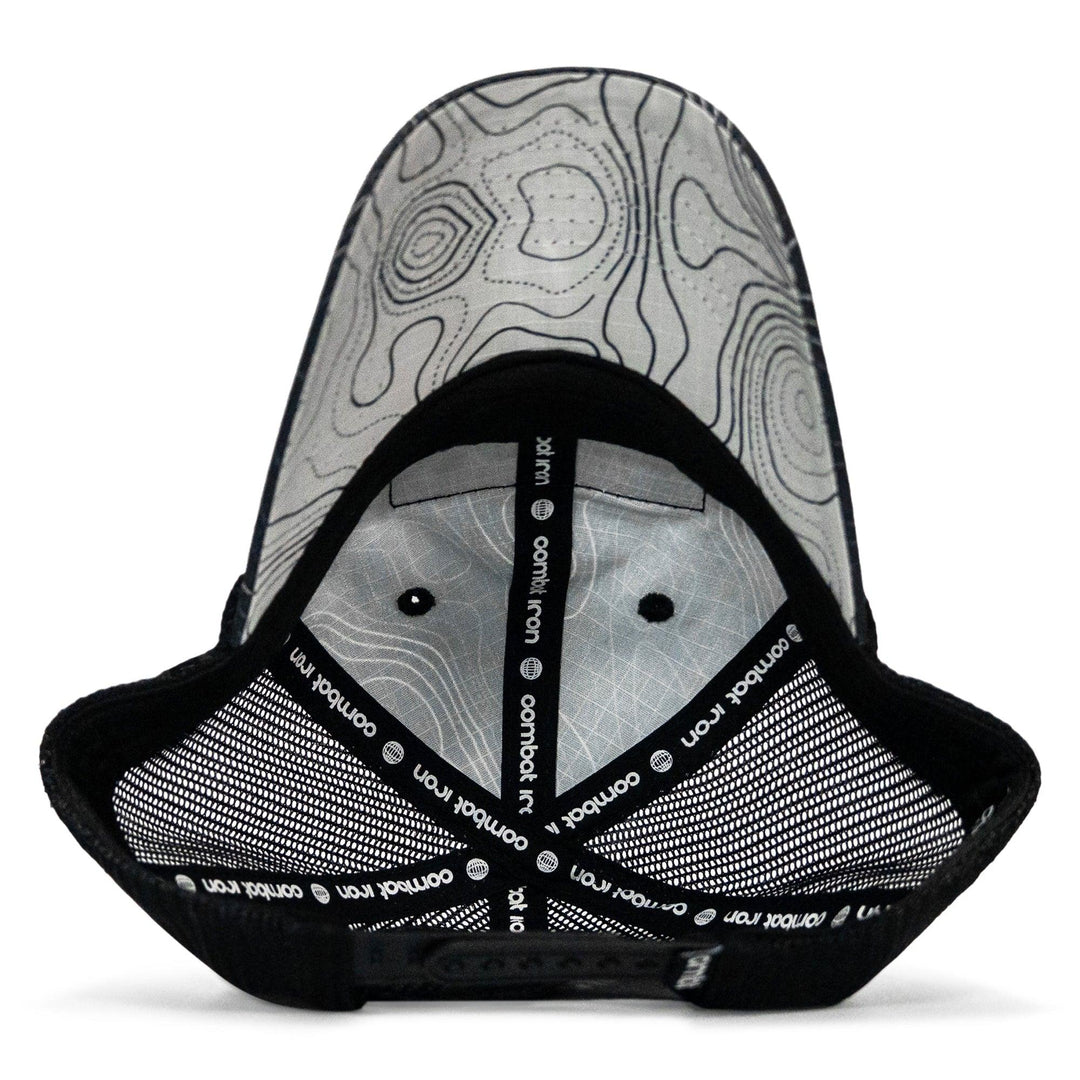 One Revolver Surfboards - Chaos Hawaiian Patch Tactical Ripstop Mesh Snapback Hat HEADWEAR