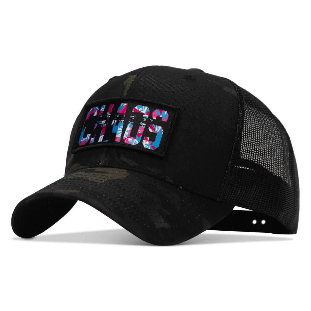 One Revolver Surfboards - Chaos Hawaiian Patch Snapback Hat HEADWEAR