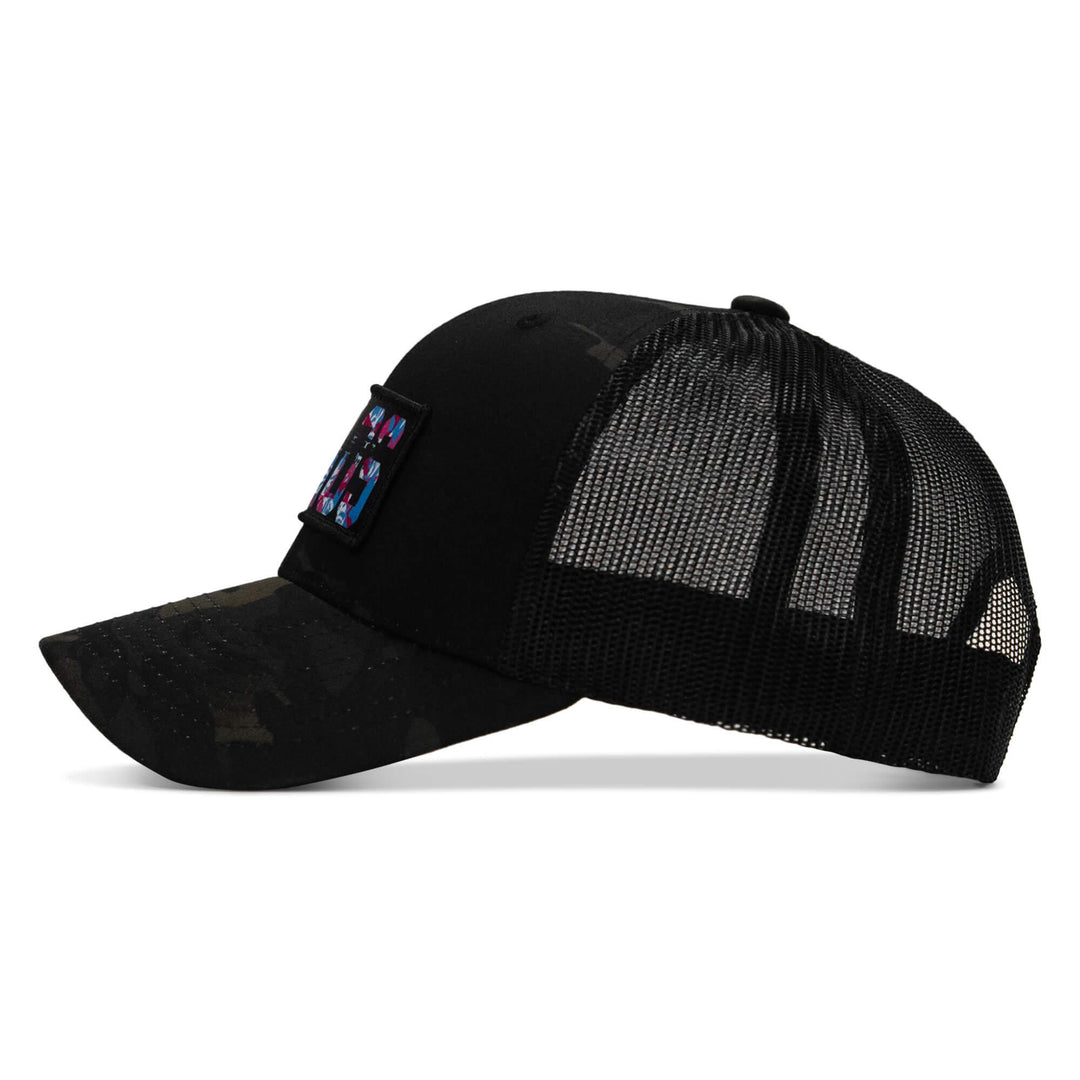 One Revolver Surfboards - Chaos Hawaiian Patch Snapback Hat HEADWEAR